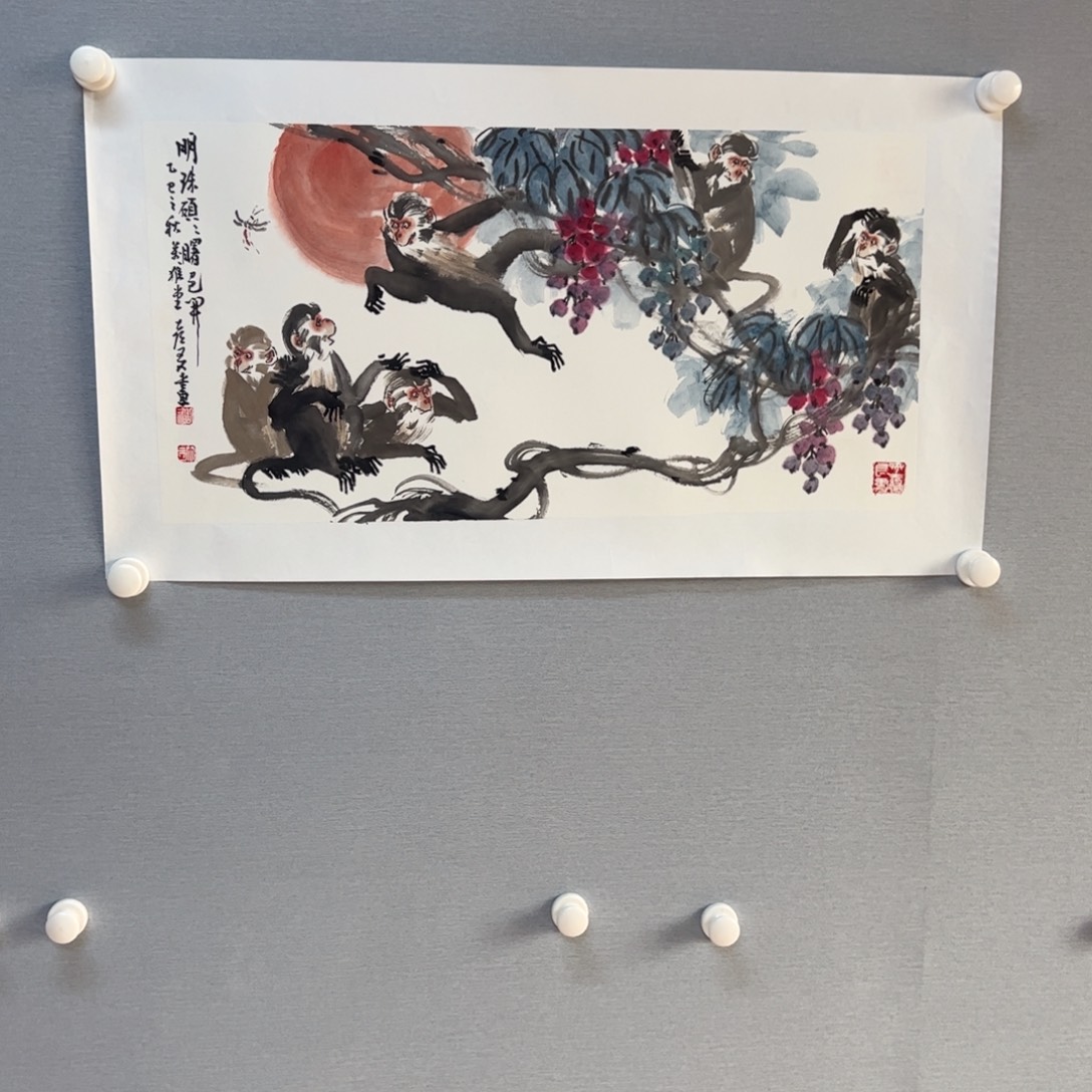 国画亲笔手绘原创作品