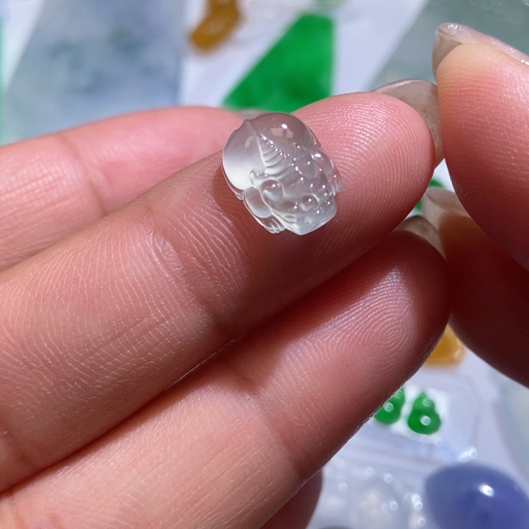 未镶嵌定制翡翠翡翠11.4/8.5/3.7