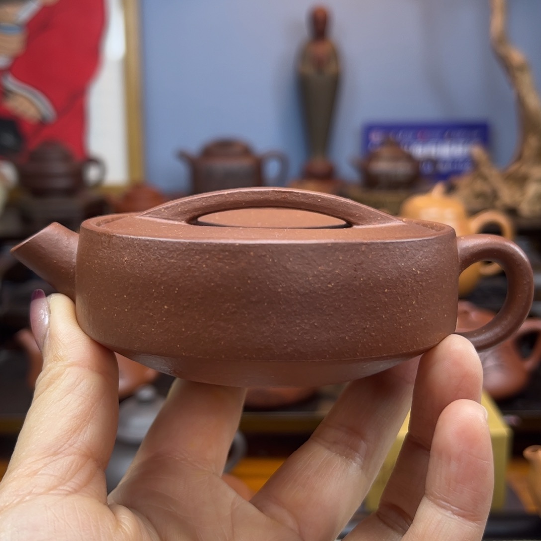 紫砂茶具半手工制作