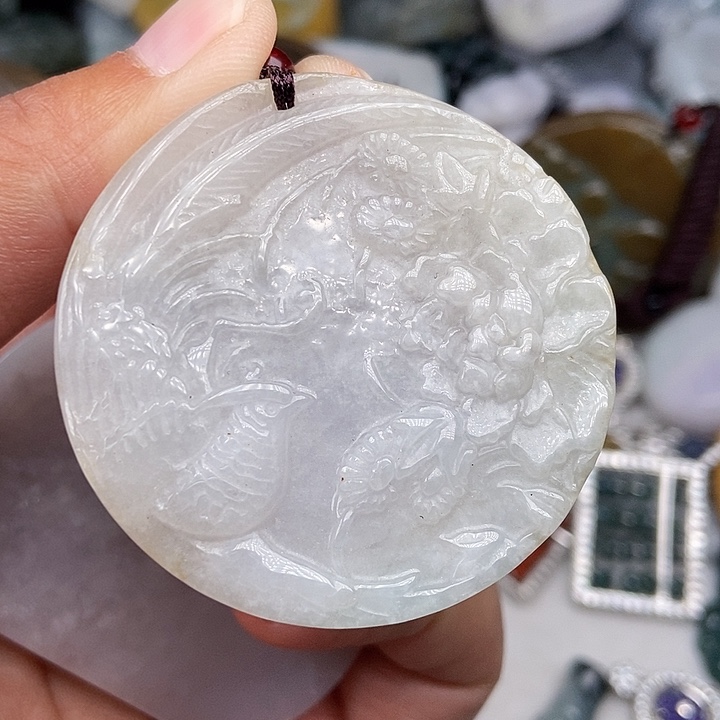 颈饰未镶嵌翡翠翡翠