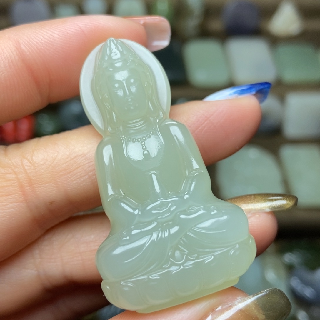 和田玉颈饰未镶嵌