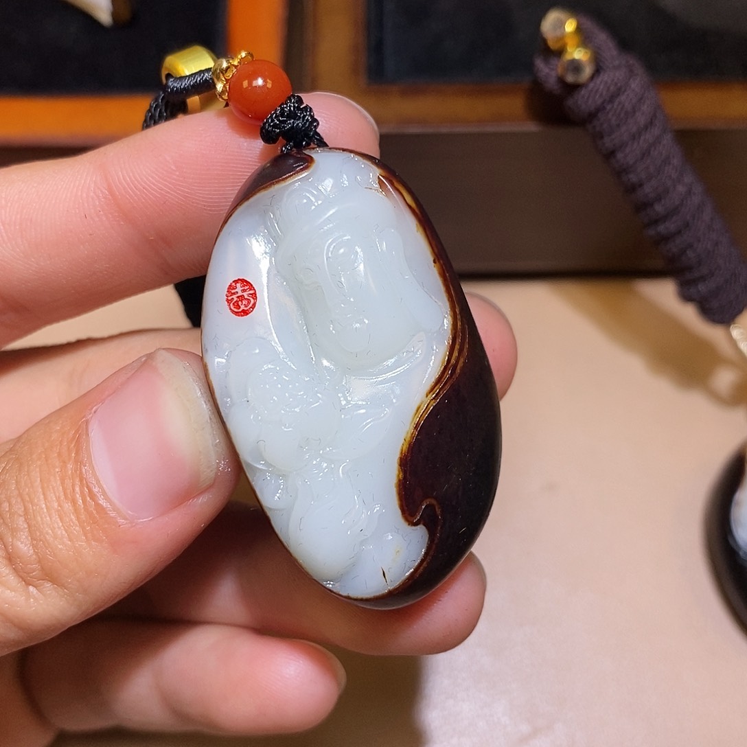 和田玉颈饰未镶嵌L8