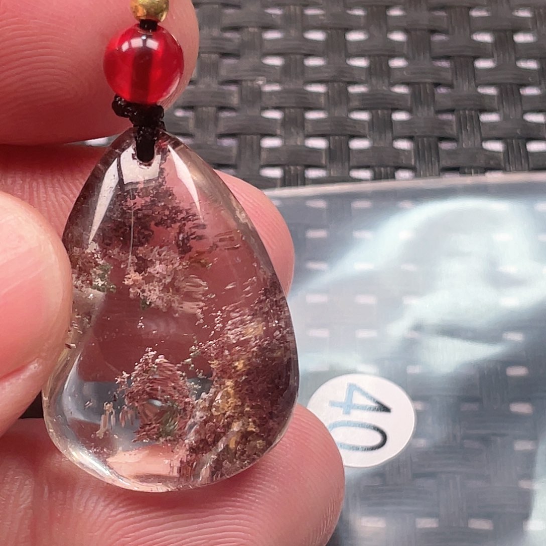 【闪购商品】颈饰未镶嵌水晶桃*