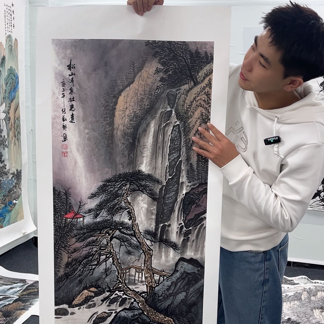 国画宣纸国画作品纯手绘