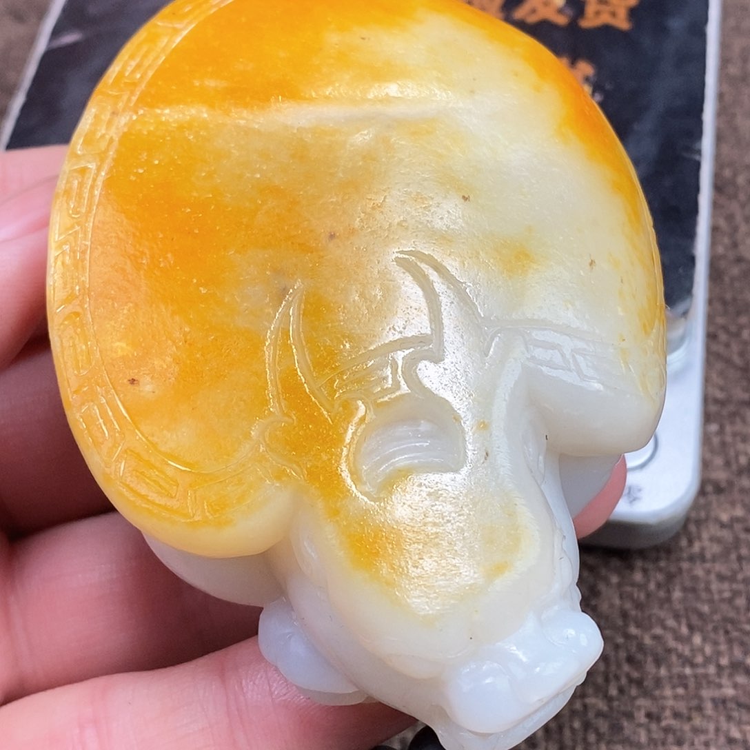 和田玉挂件未镶嵌