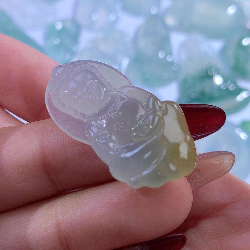 【闪购商品】翡翠颈饰未镶嵌缅甸翡翠