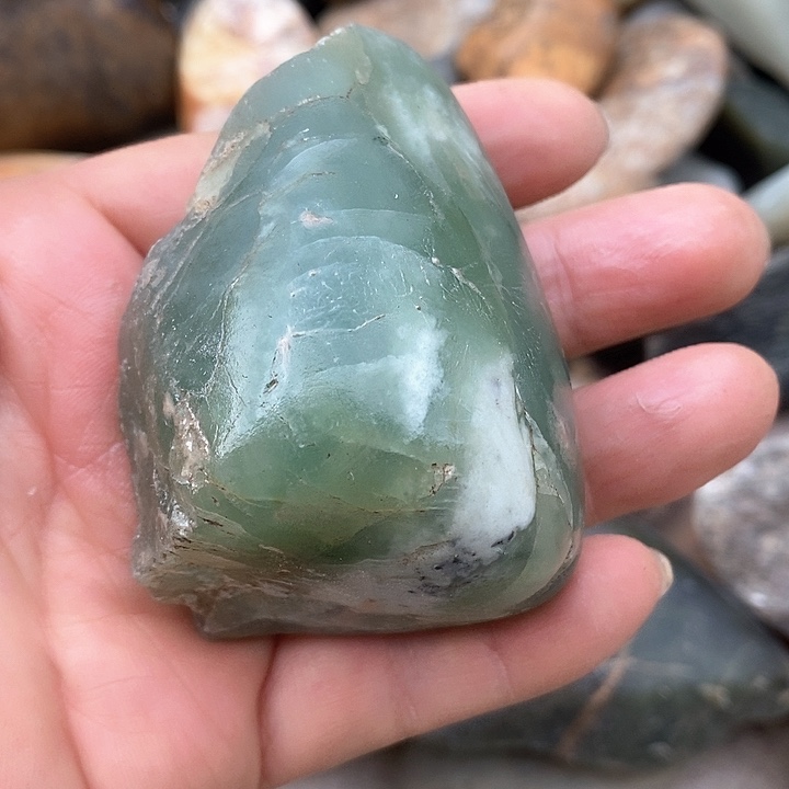 手链未镶嵌和田玉（糖玉）