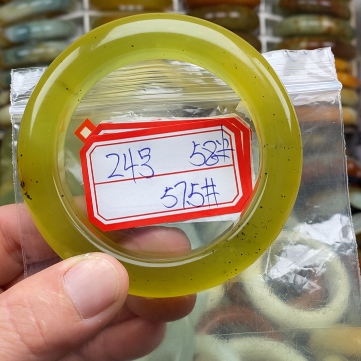 未镶嵌蛇纹石玉手绳