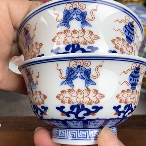 景德镇陶瓷藏式茶碗