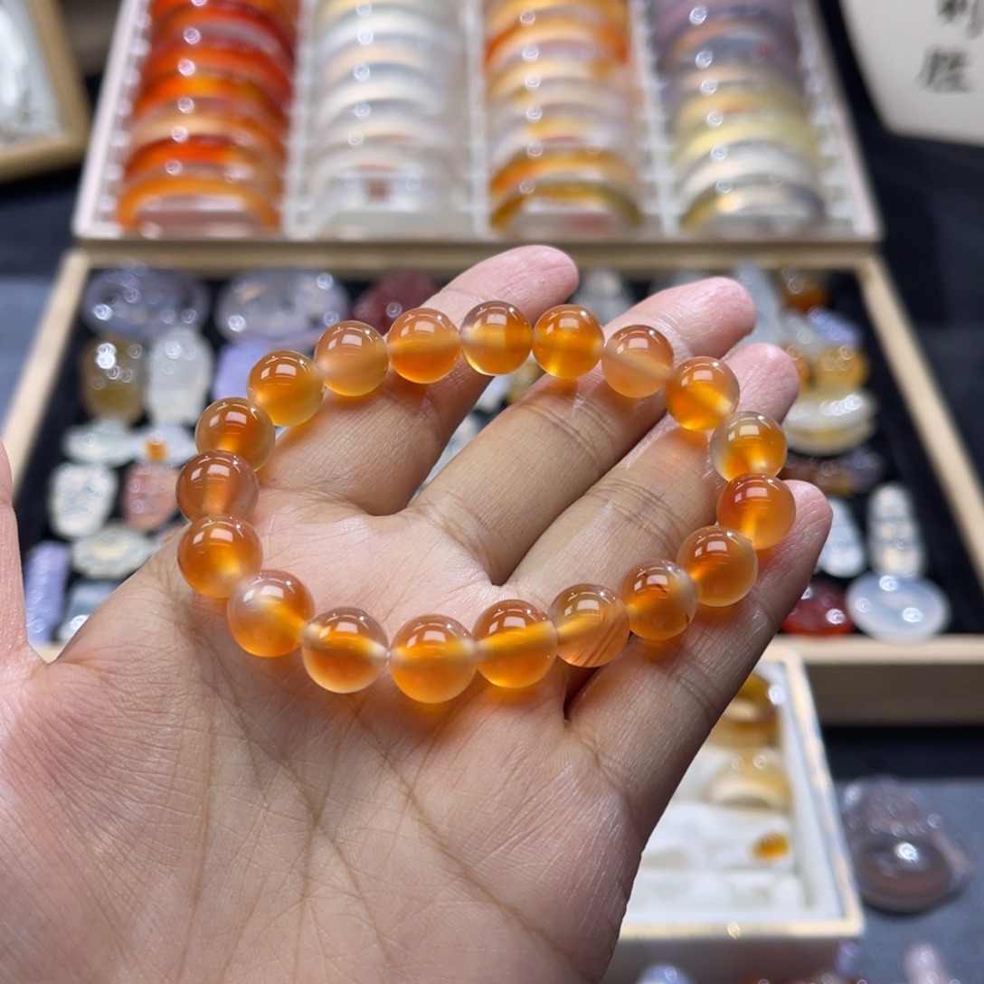 玛瑙/玉髓未镶嵌颈饰