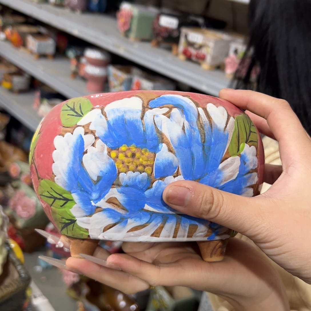 满20米秒退拉黑多肉花盆