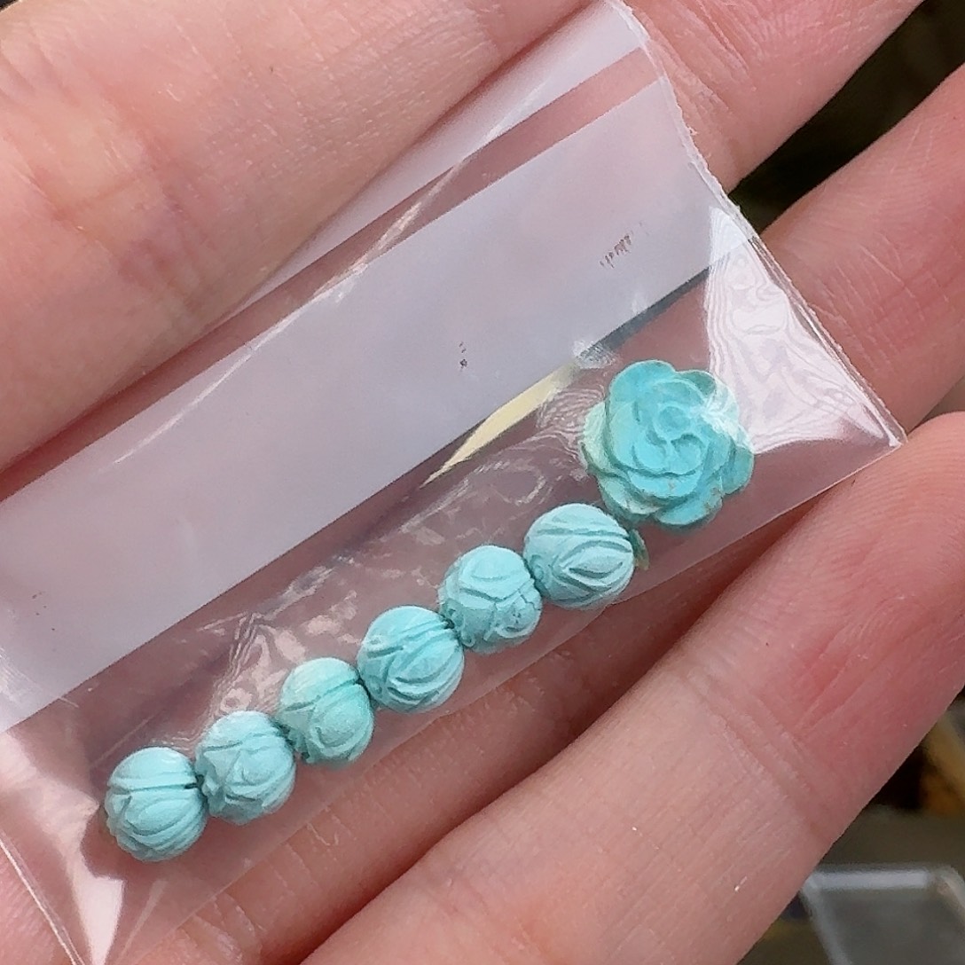 绿松石珠宝奇石未镶嵌