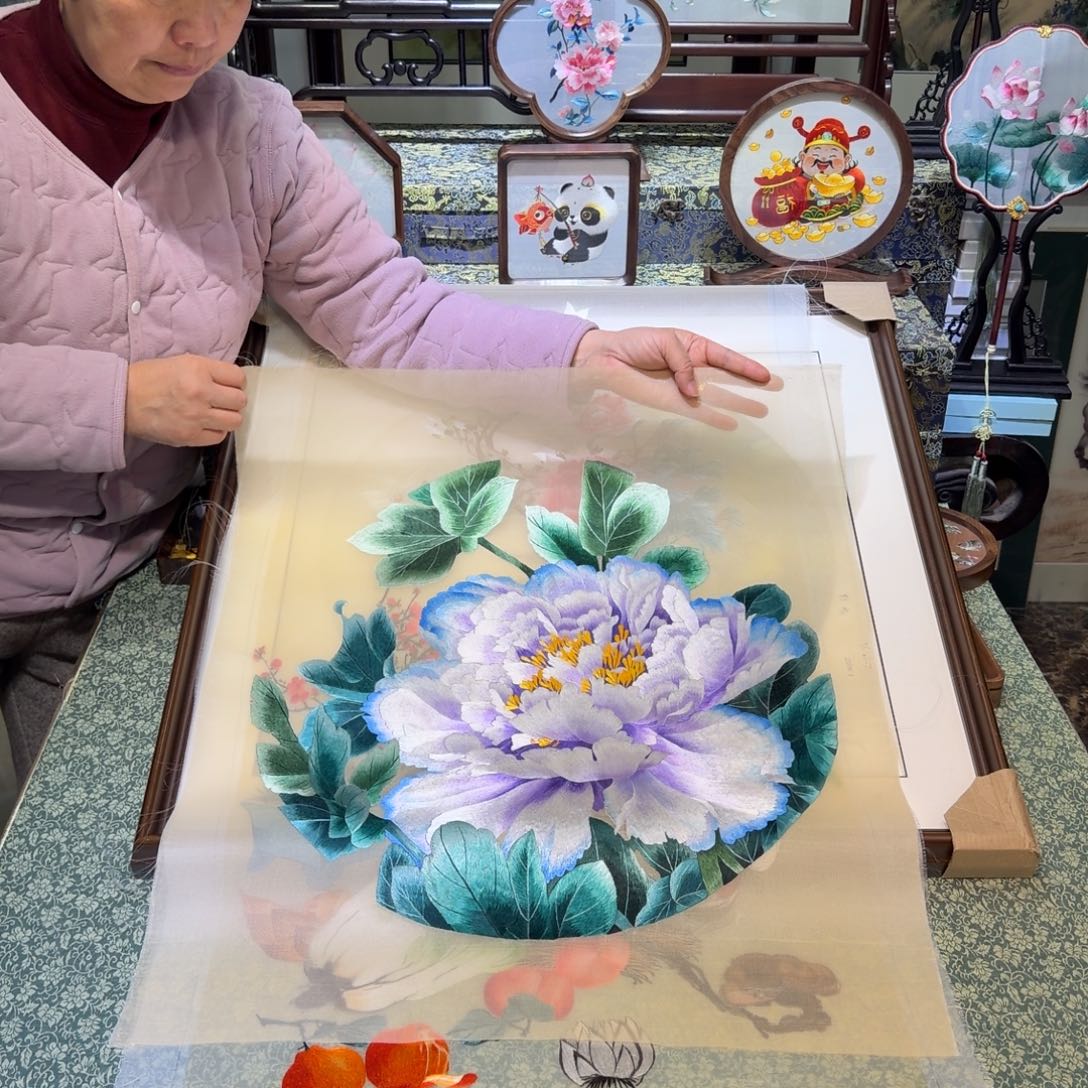 刺绣手工苏绣工艺