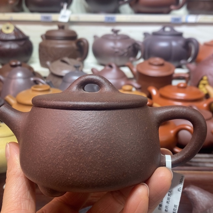 紫砂茶壶微瑕处理一把