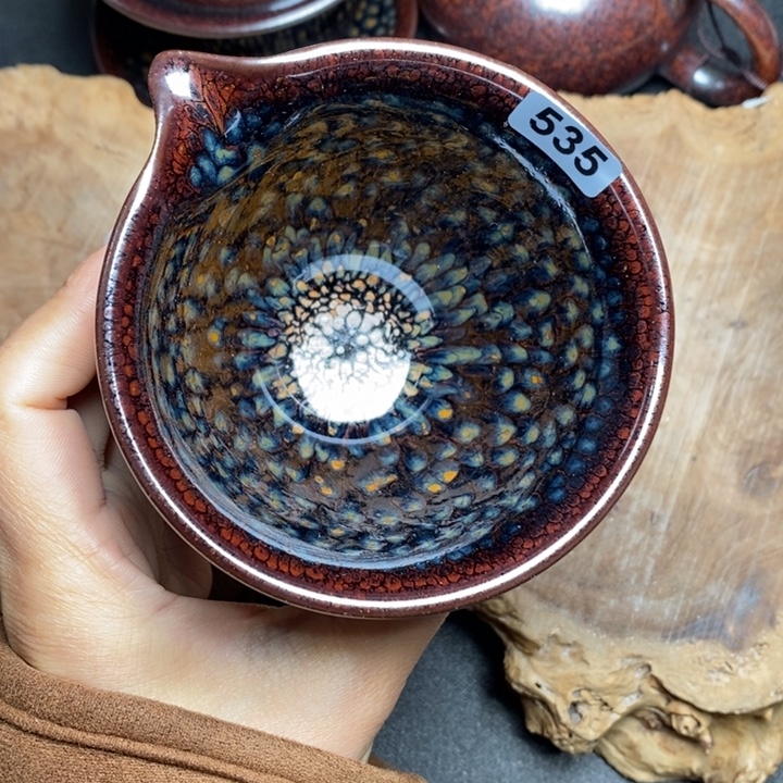 茶盏建窑建盏主人杯535