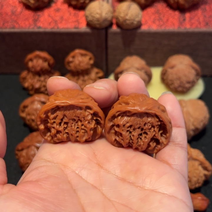 吊坠文玩核桃蛇头聚宝盆