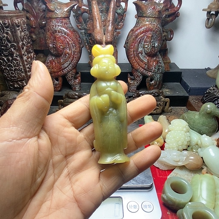 和田玉挂件未镶嵌