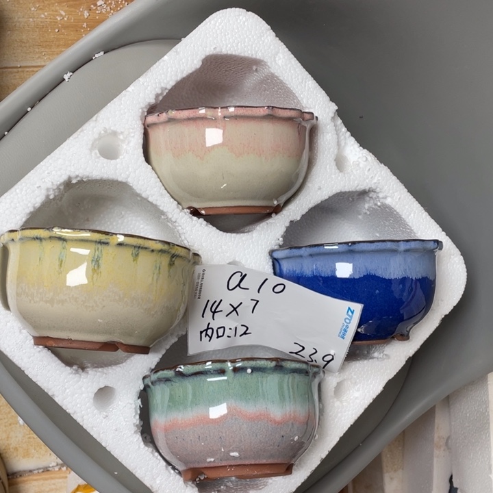 粗陶多肉花盆微瑕10