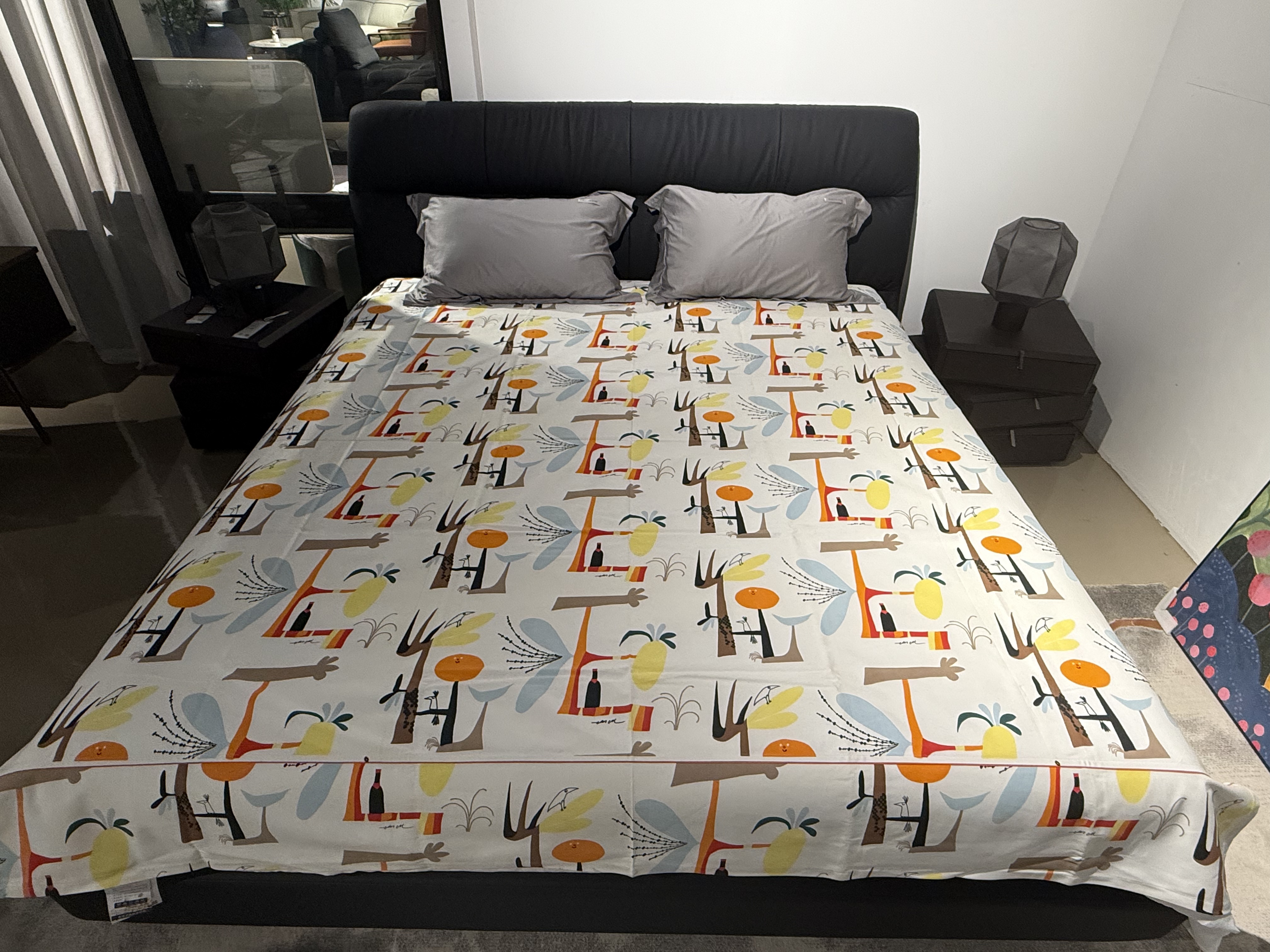 61%(含)-80%(含)床罩绗缝95%以上床垫床品