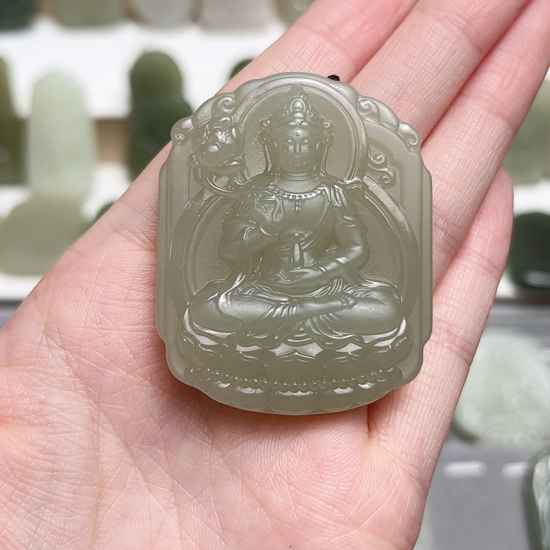 和田玉未镶嵌颈饰事****ノ