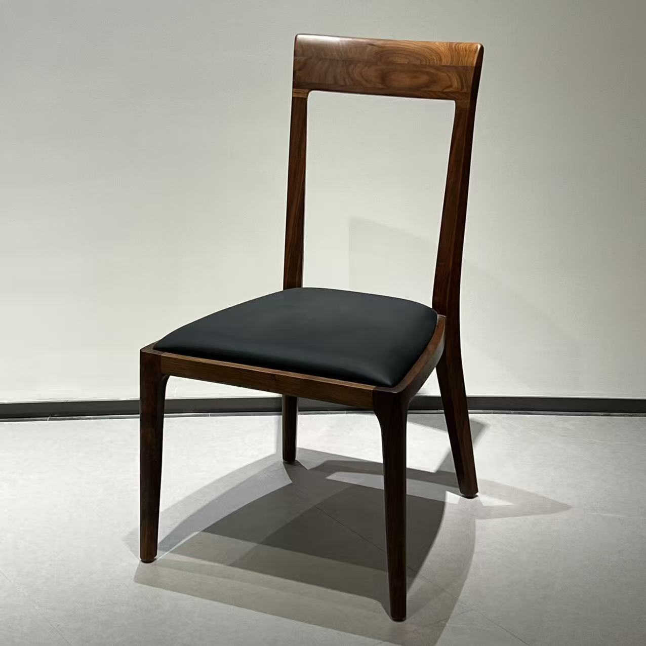 【北美黑胡桃】13601#餐桌椅490*580*900