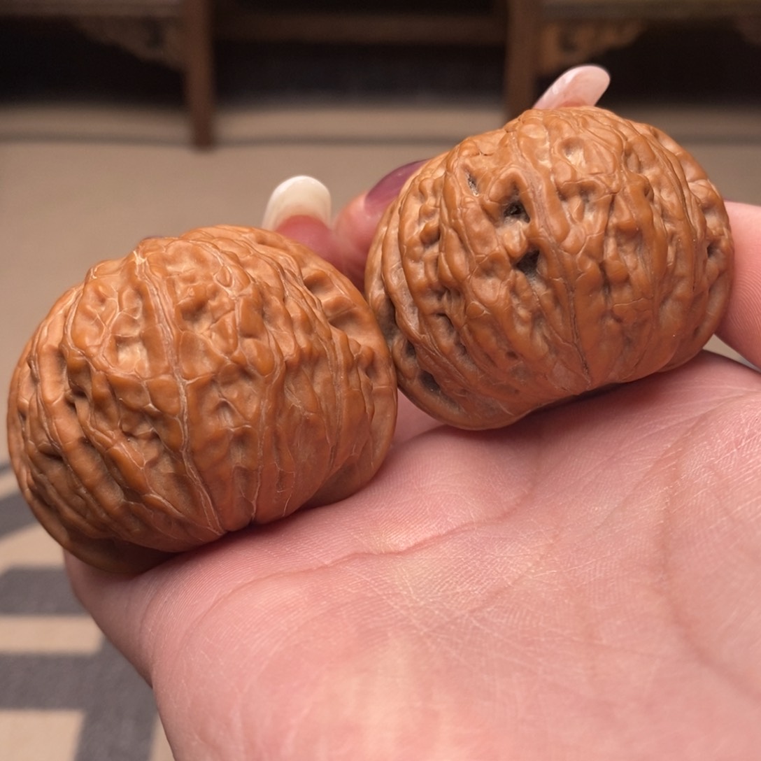 文玩核桃把件铁锤43 S1号