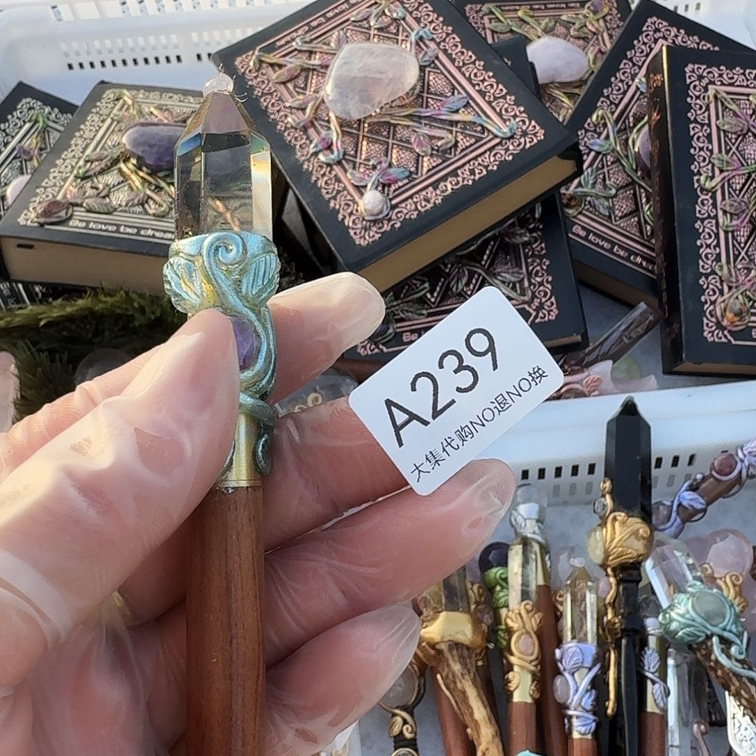 静***宇颈饰紫晶未镶嵌239