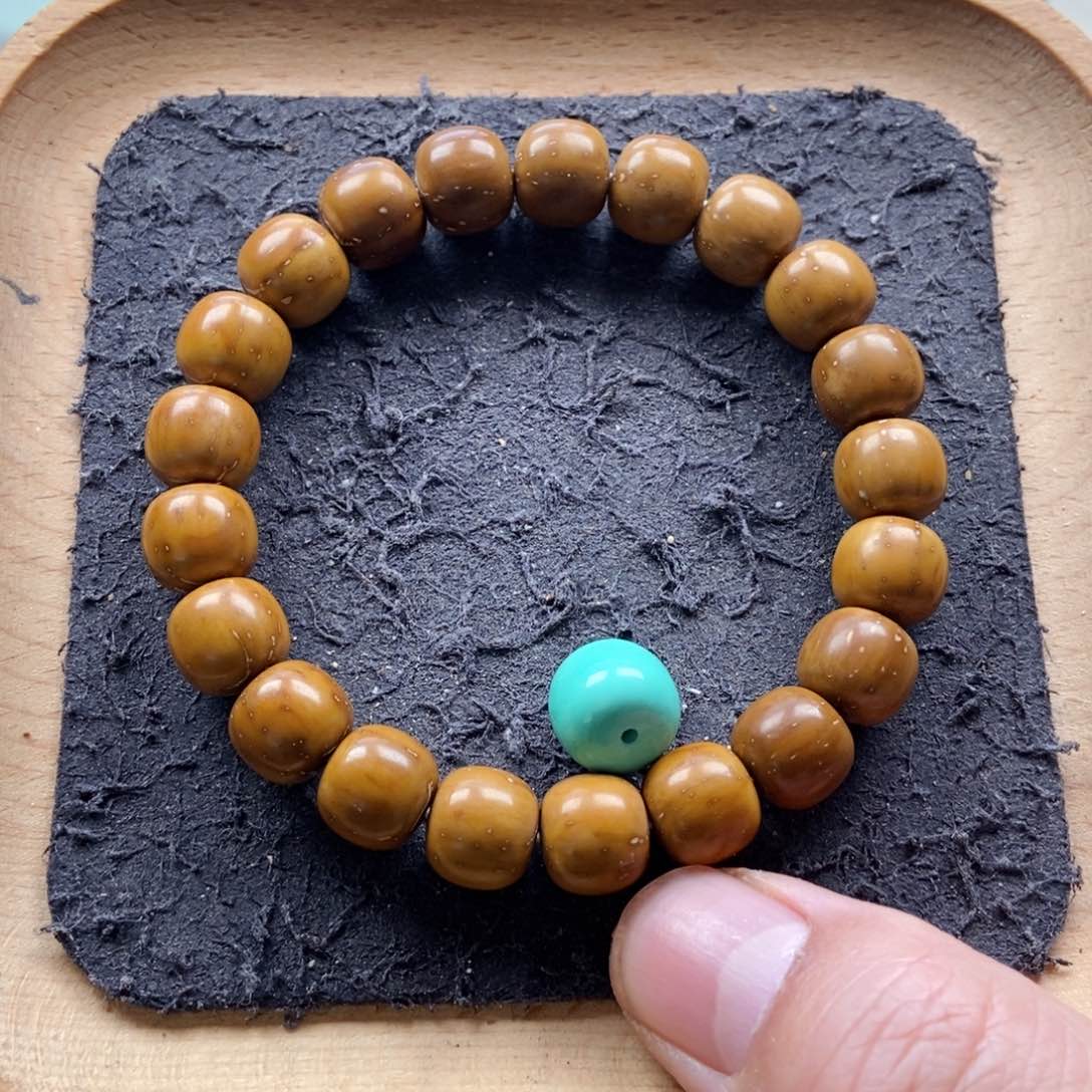 紫金鼠手串1mm实心老型