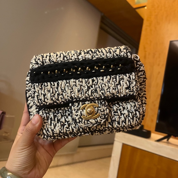 95新 Chanel/香奈儿 毛毛包 斜挎 手提