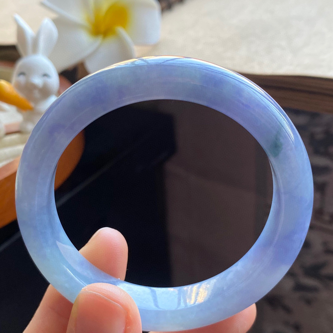 2.20批891号手镯50-11-7.8 油画色系！清冷幽美的蓝紫色！