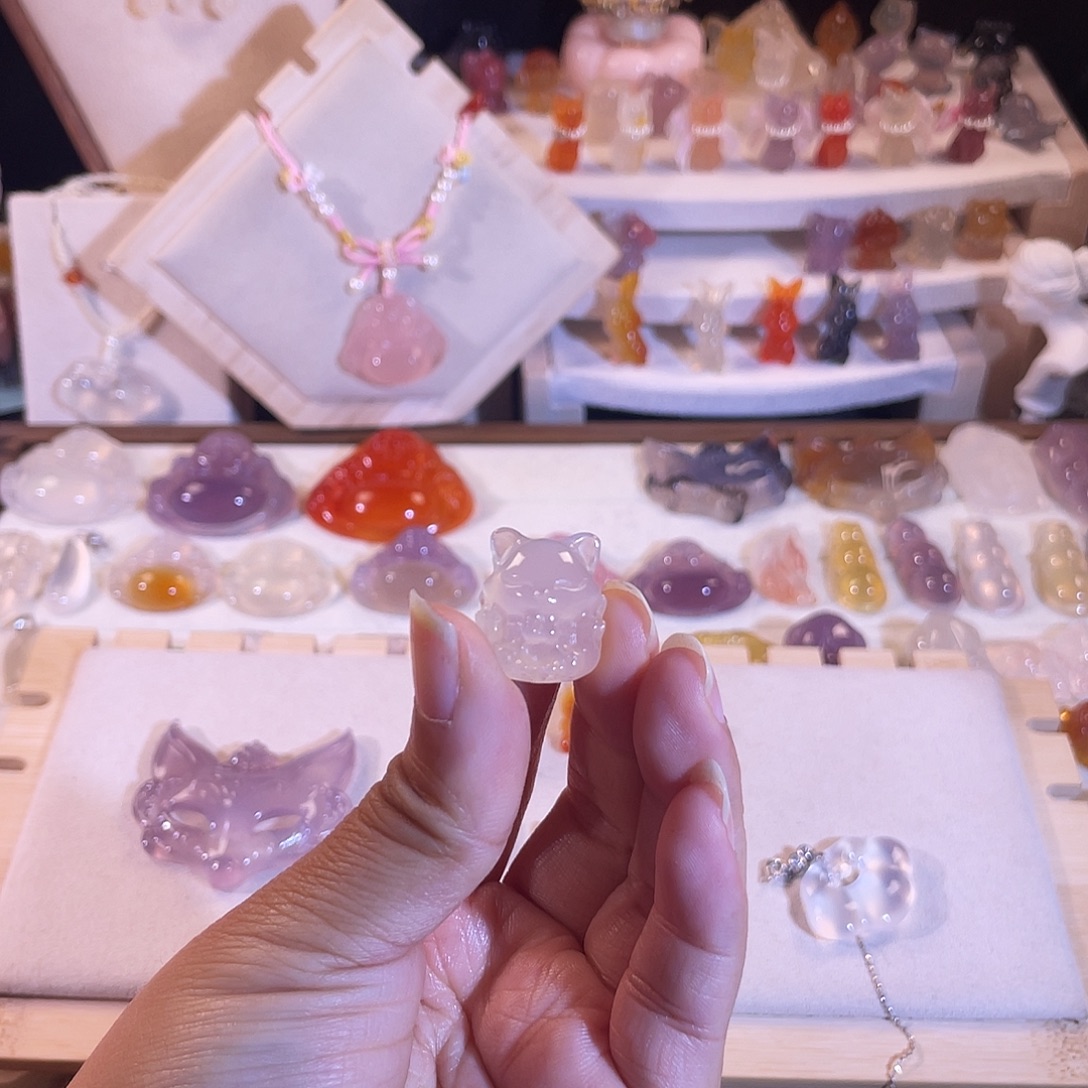 玛瑙/玉髓未镶嵌颈饰