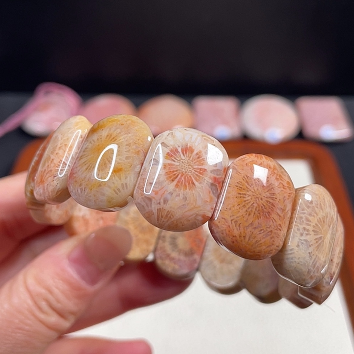 【闪购商品】硅化玉吊坠未镶嵌乐*