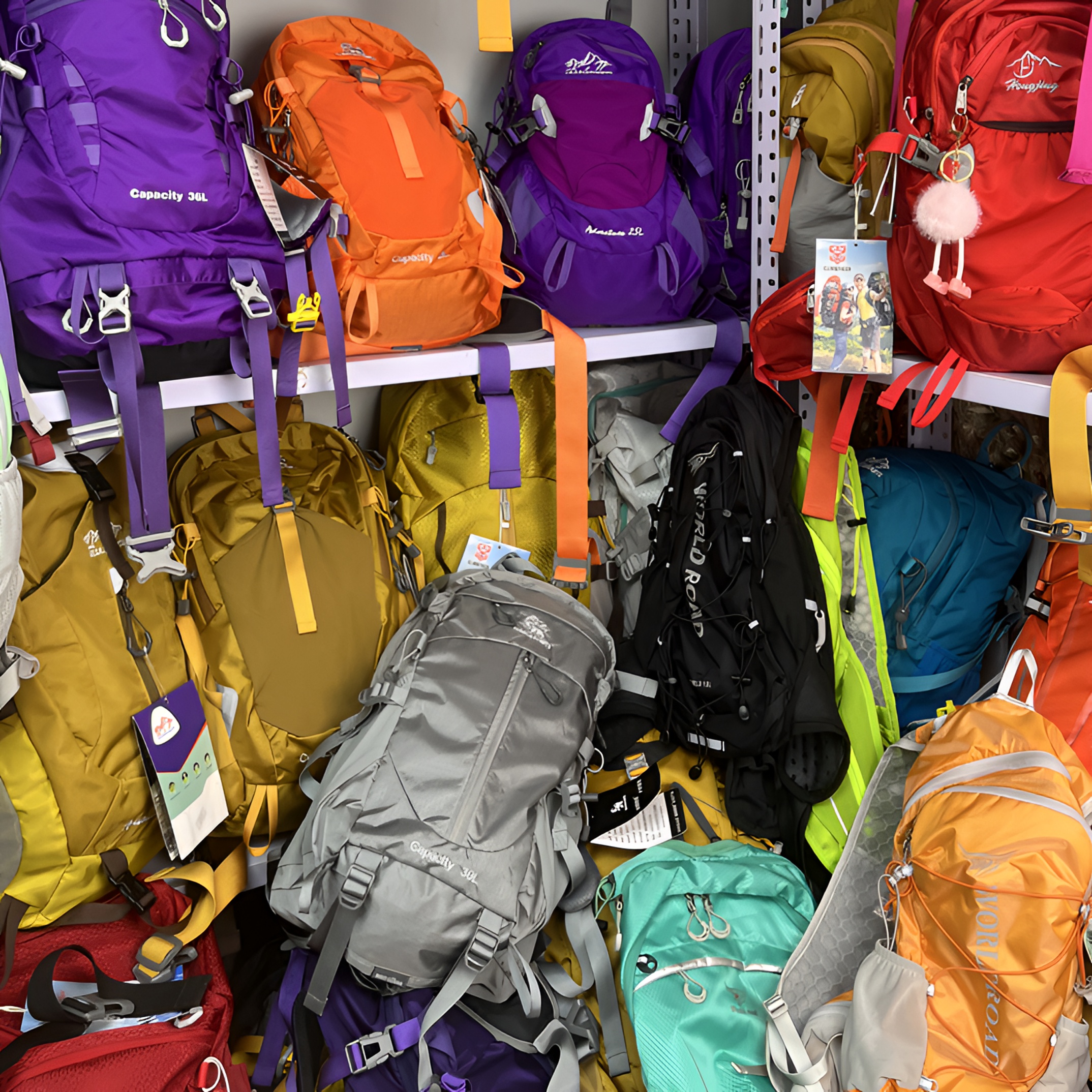 经典优品男女户外通用登山徒步骑行背包