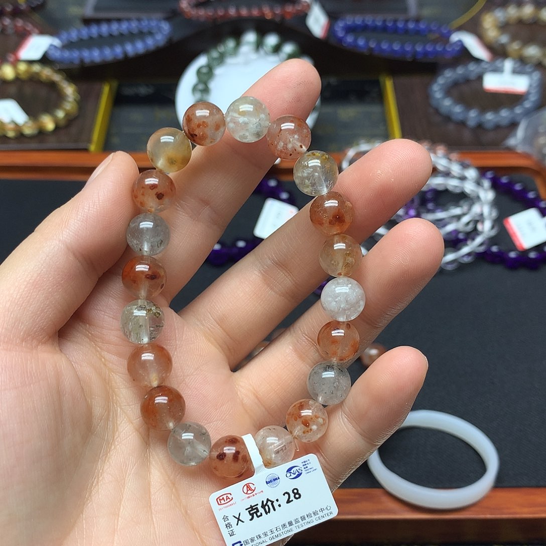 水晶手串未镶嵌手链