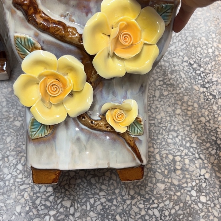 紫砂花盆粗陶材质多肉花盆