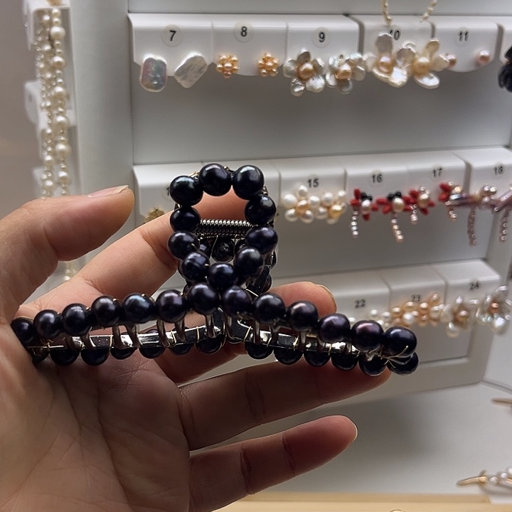 未镶嵌淡水珍珠发夹