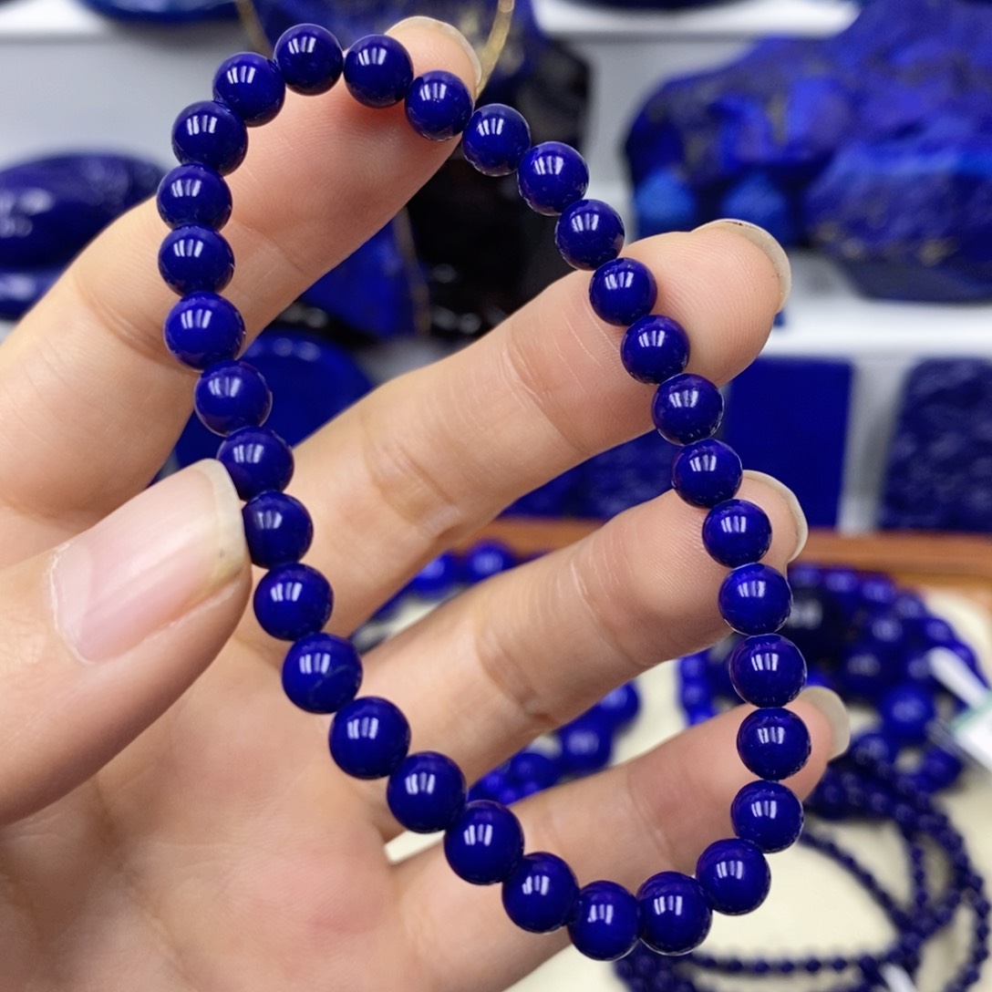 青金石手链未镶嵌