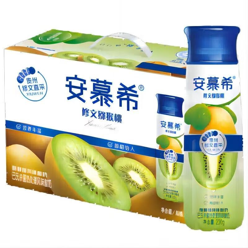 安慕希修文猕猴桃高端瓶10瓶一箱