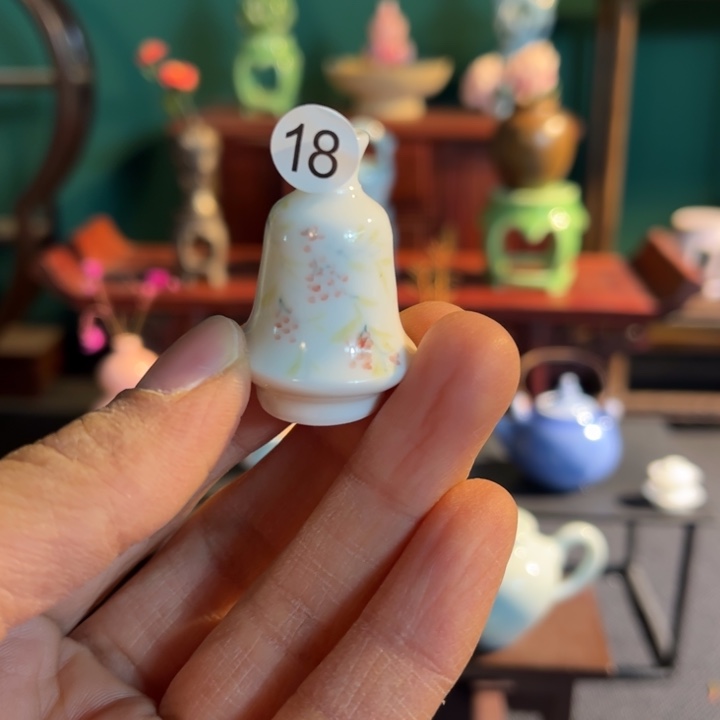 摆件微陶老王迷你花瓶