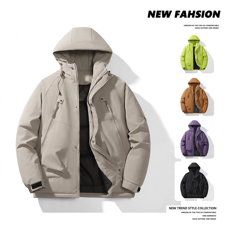 棉服男女同款秋冬季新款保暖舒适百搭防风防寒外套890