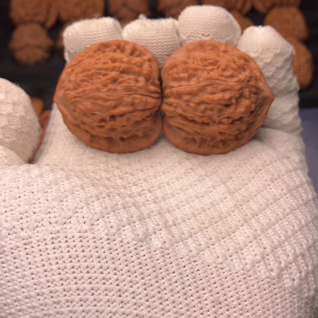 文玩核桃把件?****武钱袋子