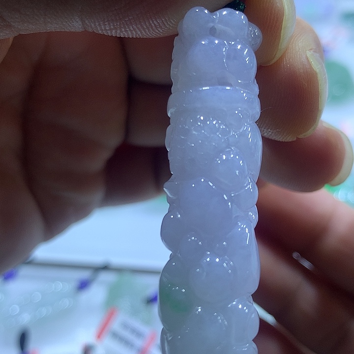 翡翠未镶嵌颈饰天然翡翠A货吊坠