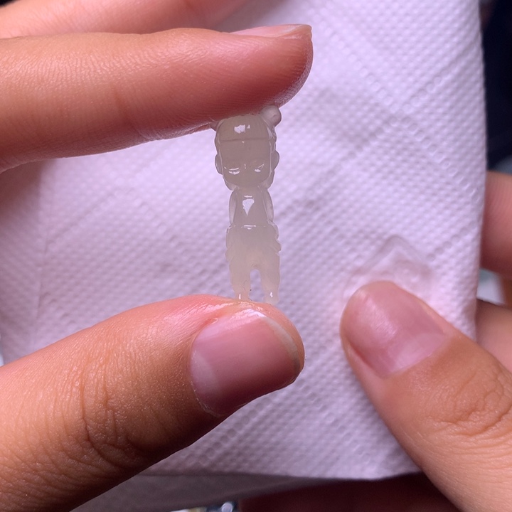 定制翡翠未镶嵌哪吒