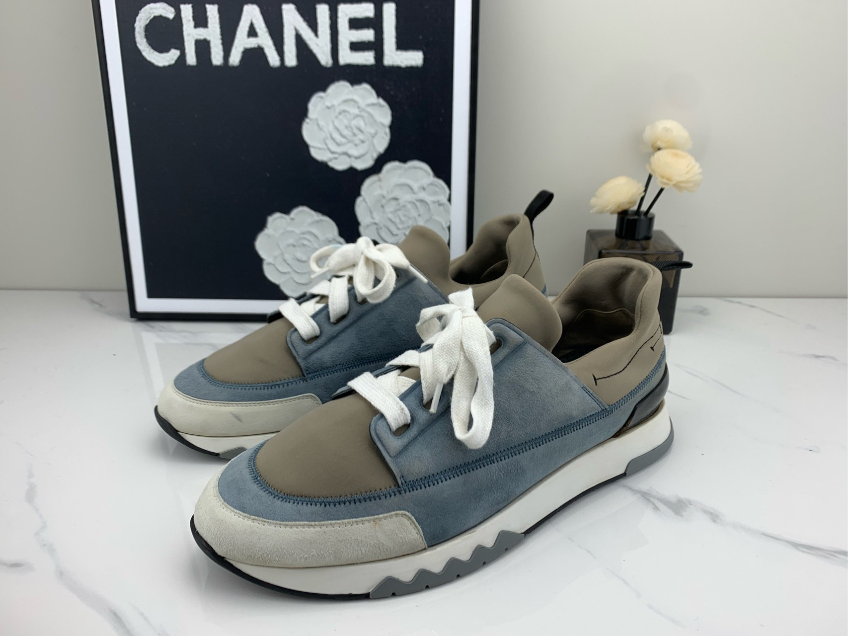 99新 Hermes/爱马仕 板鞋41/nn00090