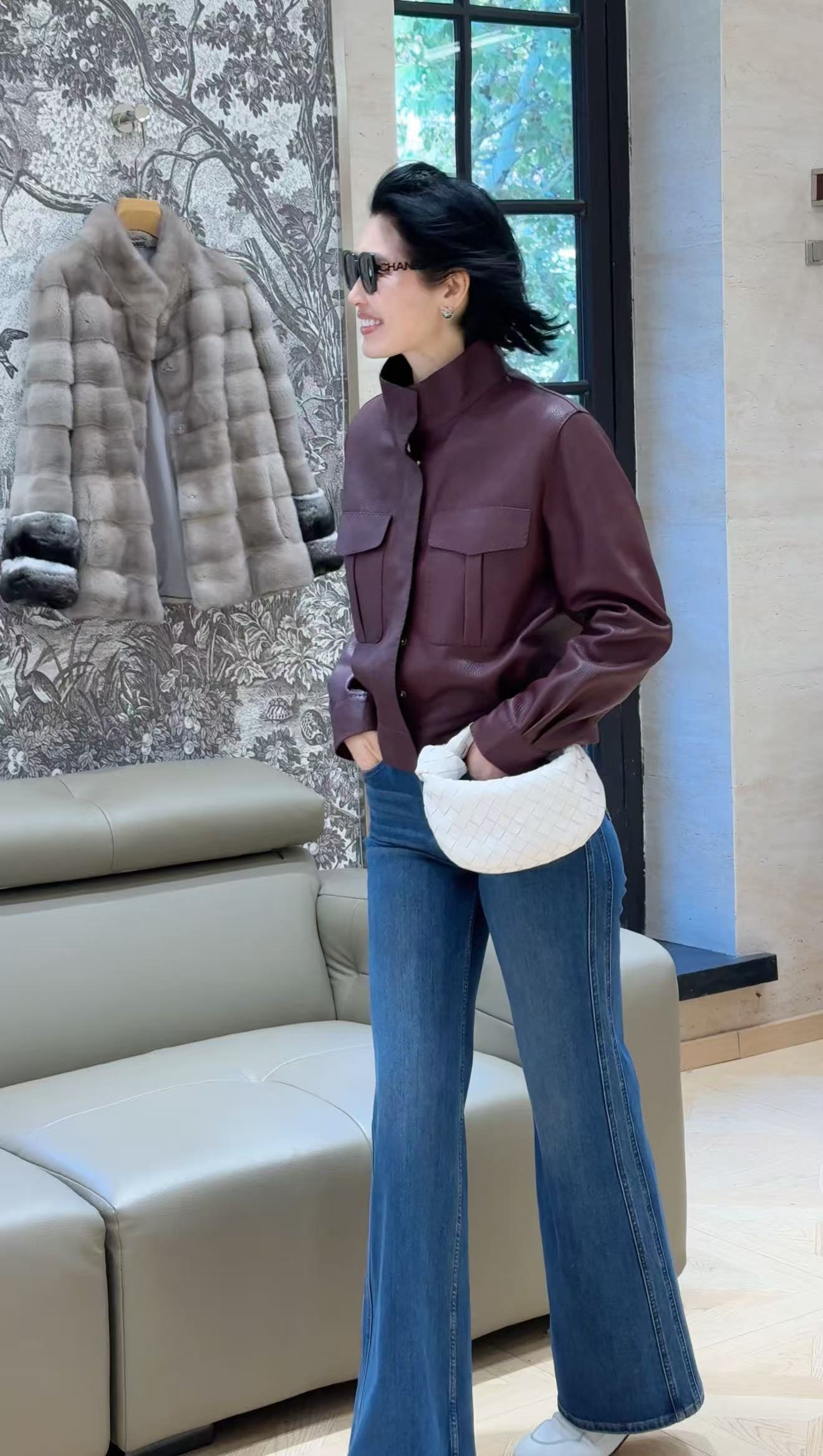 【YINGFEI PARIS】高级定制款断货王微喇牛仔裤