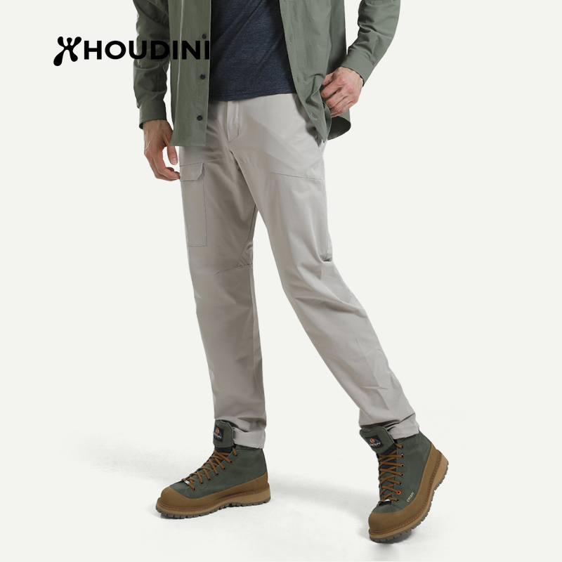 HOUDINI/胡丁尼Go Pants走起一代长裤  男款户外休闲防泼水软壳裤