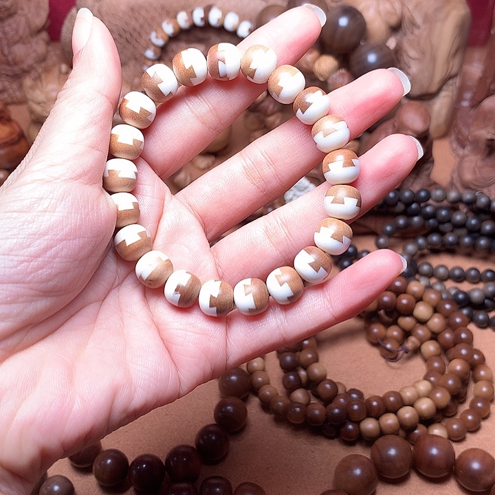 檀香木手串/手链老山檀香榫卯