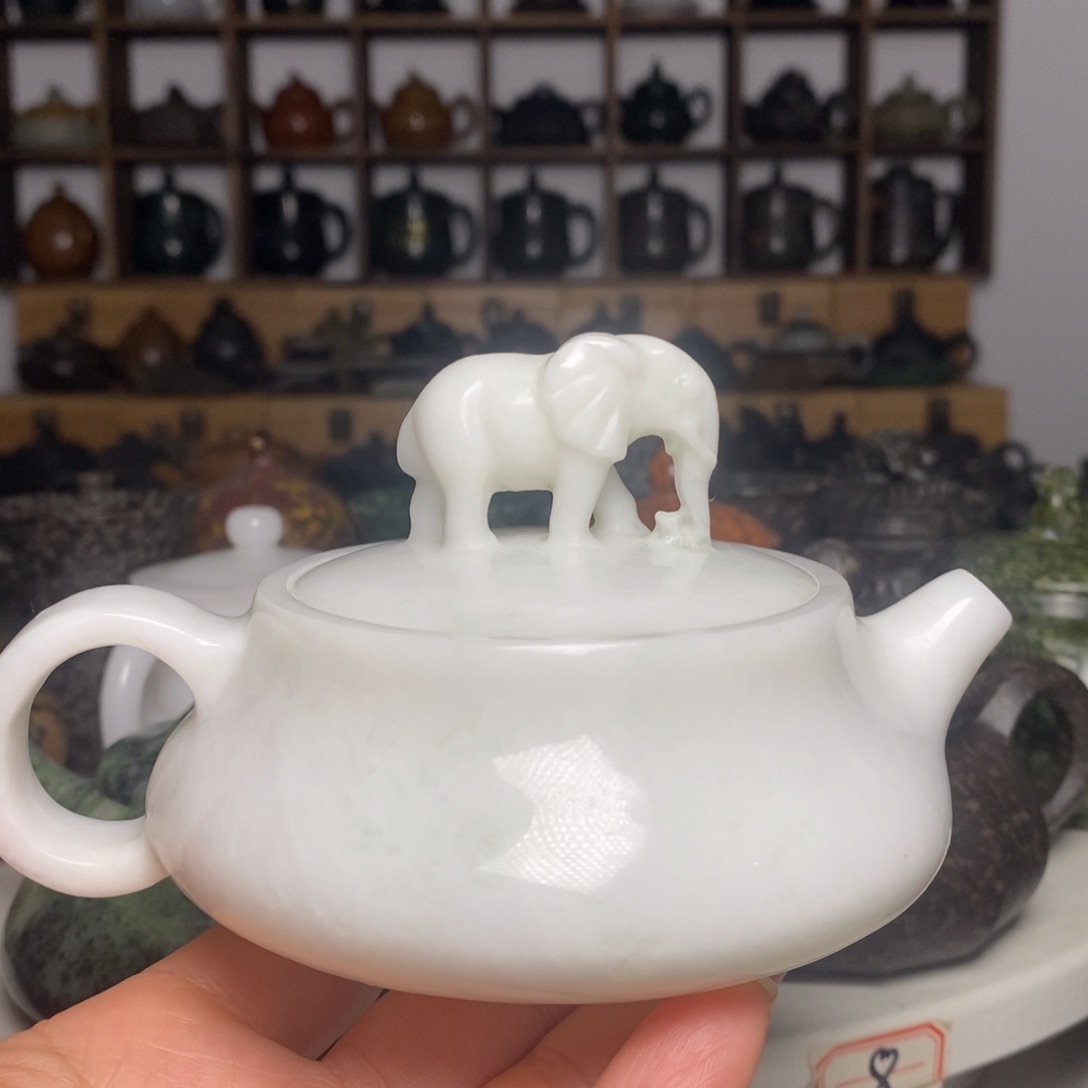 川白料福利款吉象如意壶180cc