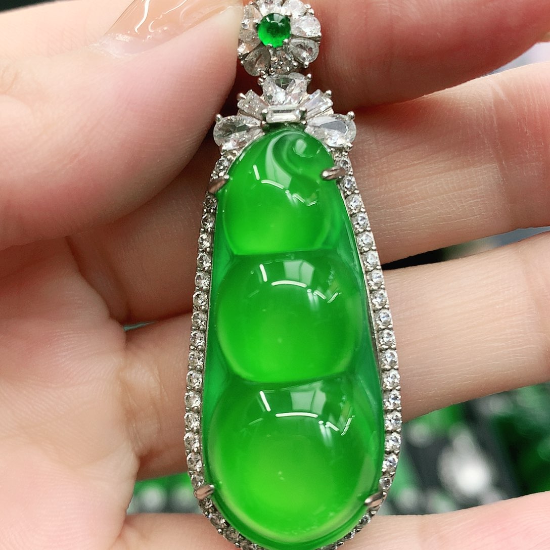 银S925镶嵌吊坠玛瑙/玉髓