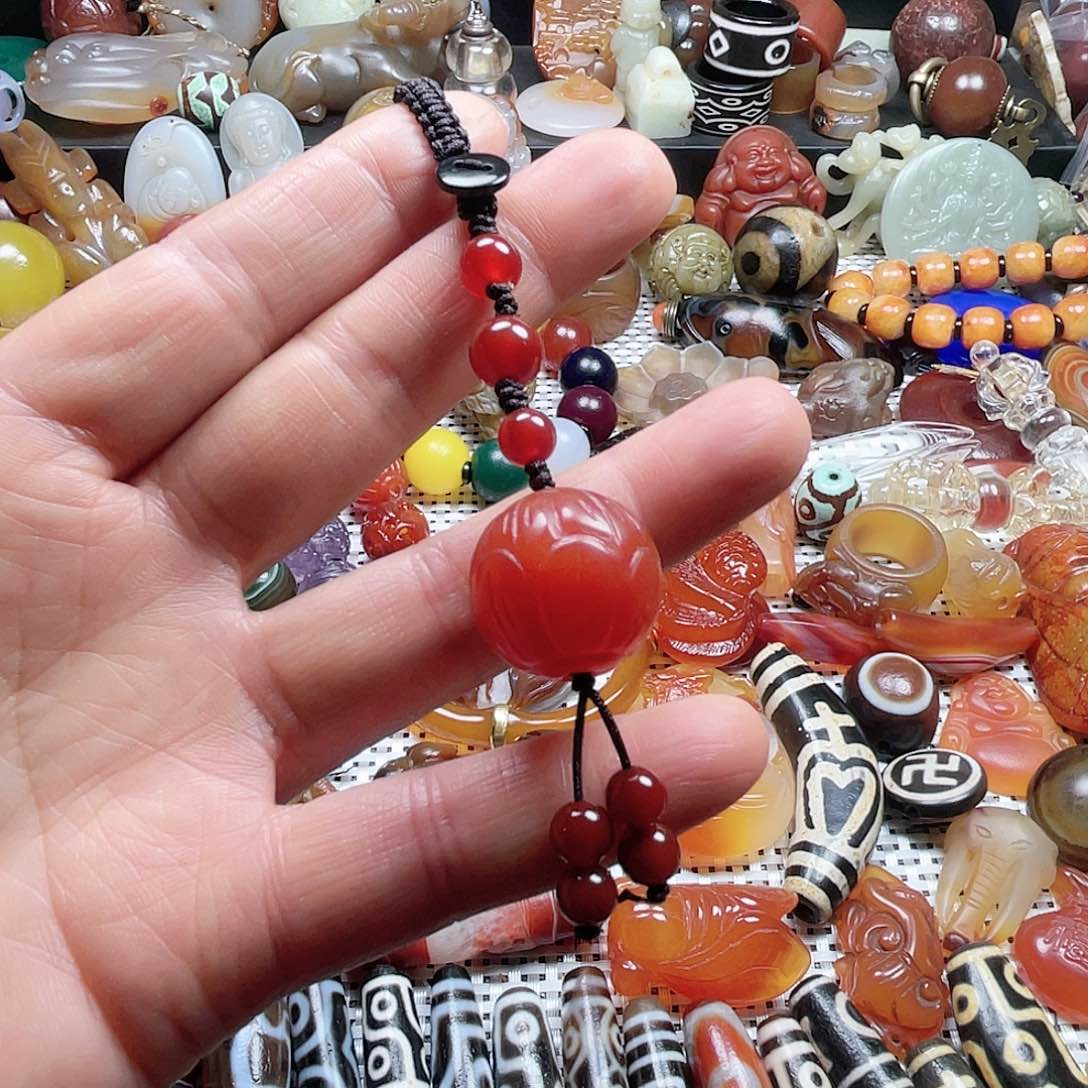 玛瑙/玉髓挂件未镶嵌